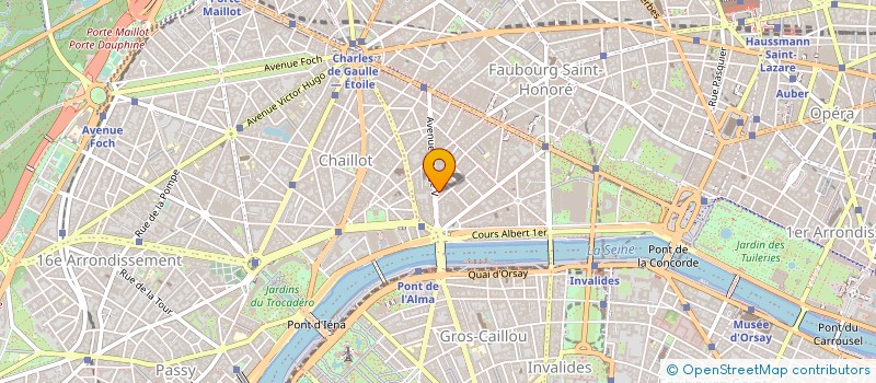 localisation de l'entreprise EVIA 2007 E à PARIS