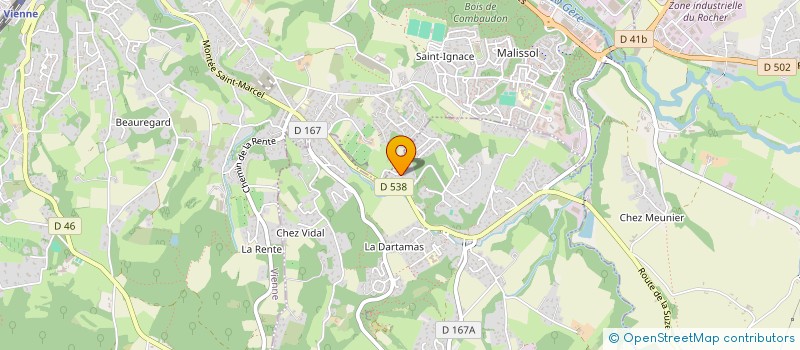 localisation de l'entreprise EVIA PATRIMOINE  JARDIN