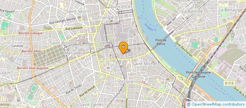 localisation de l'entreprise EVIDENCE  BORDEAUX