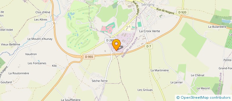 localisation de l'entreprise EVIDENCE à IGE