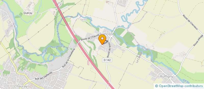 localisation de l'entreprise EVIDENCE  FRANCOIS