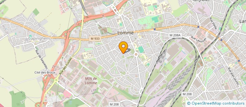 localisation de l'entreprise EVIDENCE 9  LAMBERSART