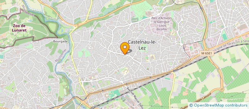 localisation de l'entreprise EVIDENCE COMEY  CASTELNAU-LE-LEZ