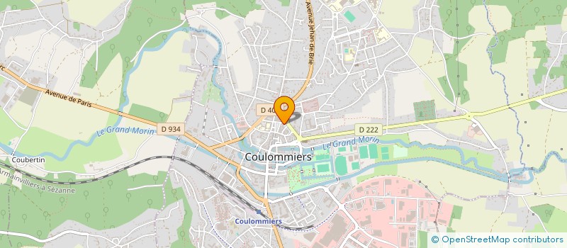 localisation de l'entreprise EVIDENCE COULOMMIERS à COULOMMIERS
