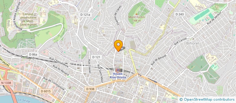 localisation de l'entreprise EVIDENCE FORMATION  MONDEVILLE