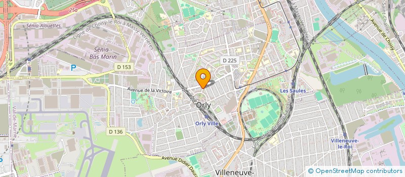 localisation de l'entreprise EVIDENCE MUSIQUE  ORLY