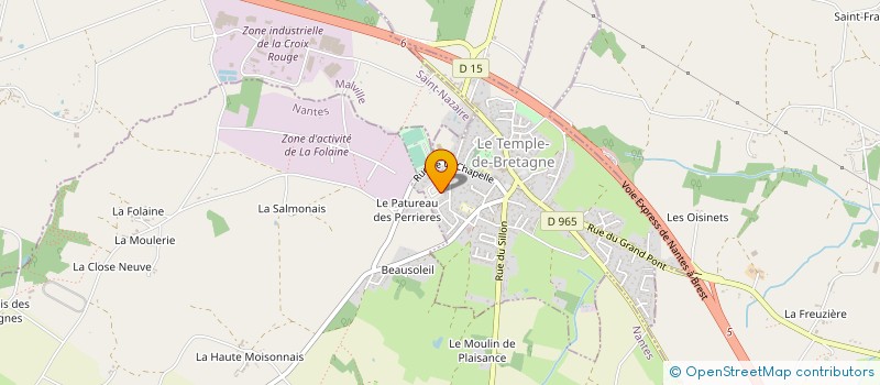 localisation de l'entreprise EVIDENCE SPA  VERTOU