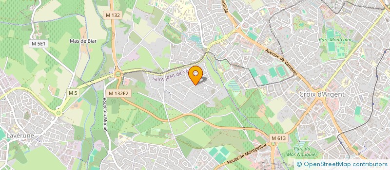 localisation de l'entreprise EVIDENCE2015  SAINT-JEAN-DE-VEDAS