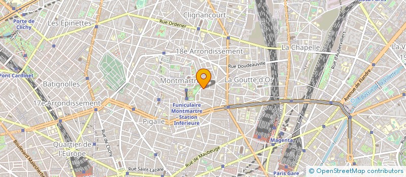 localisation de l'entreprise EVIDENCEB  PARIS