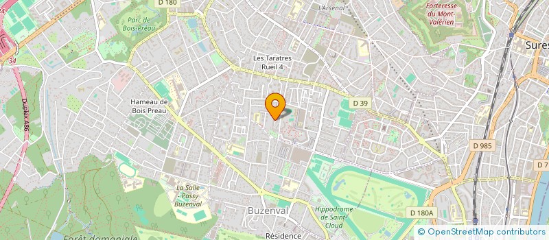 localisation de l'entreprise EVIDENSE à RUEIL-MALMAISON