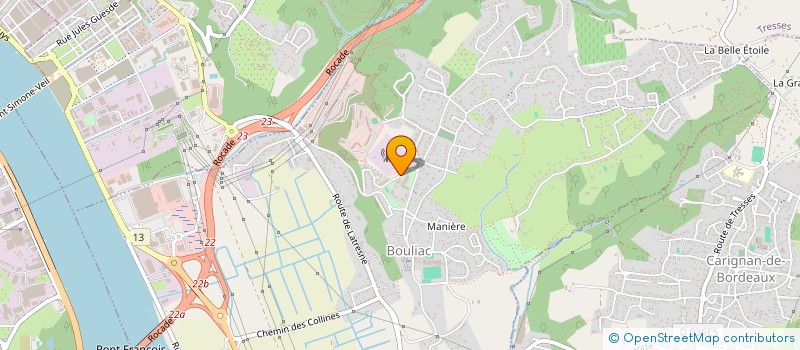 localisation de l'entreprise EVIDENT  CANEJAN