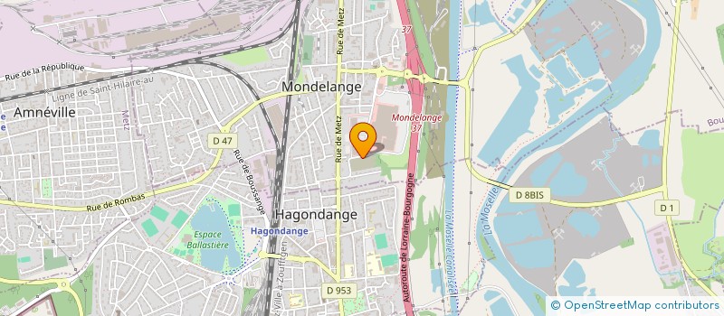 localisation de l'entreprise EVIDIENCE  MONDELANGE