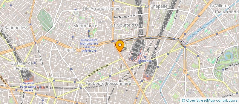 localisation de l'entreprise EVIDOR  PARIS