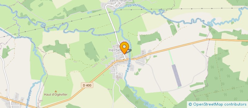 localisation de l'entreprise EVIE  HERBEVILLER