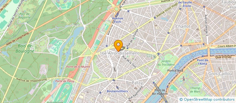 localisation de l'entreprise EVIL  PARIS