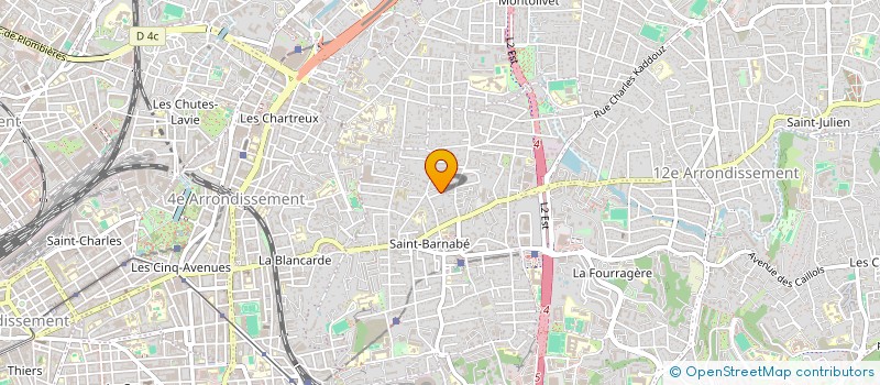 localisation de l'entreprise EVIL à MARSEILLE