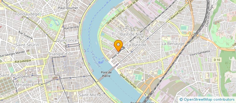 localisation de l'entreprise EVIL EMPIRE à BORDEAUX