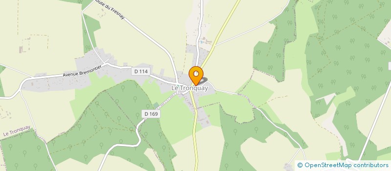 localisation de l'entreprise EVIM  LYONS-LA-FORET