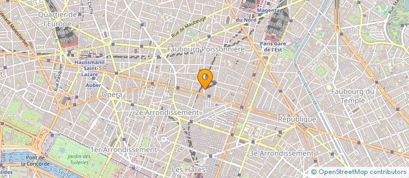 localisation de l'entreprise EVIN  PARIS