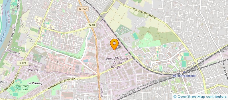 localisation de l'entreprise EVIN  PARIS