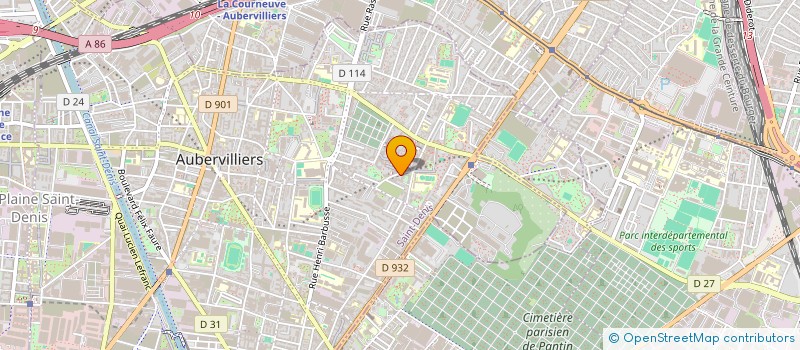 localisation de l'entreprise EVIN  VINCENNES