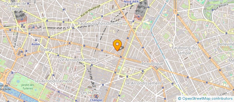 localisation de l'entreprise EVINE  PARIS