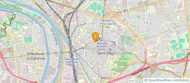 localisation de l'entreprise EVINE CONSULTING à SAINT-DENIS
