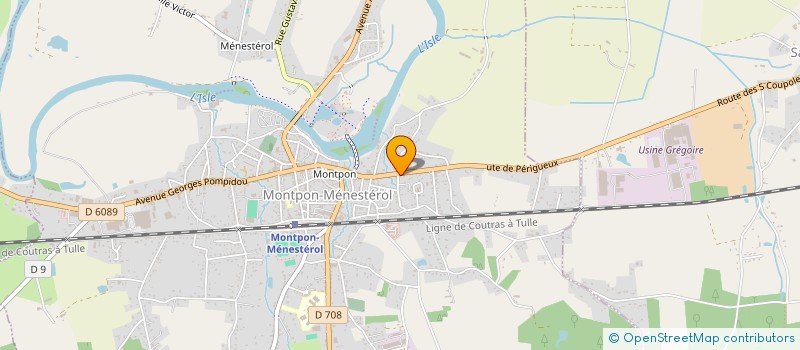 localisation de l'entreprise EVINETT à BORDEAUX