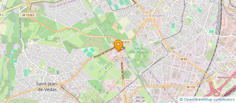 localisation de l'entreprise EVIRRA MG  SAINT-JEAN-DE-VEDAS