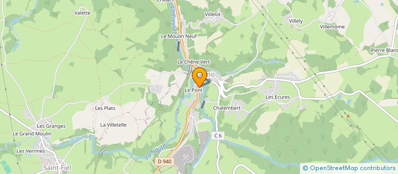 localisation de l'entreprise EVISA  GLENIC