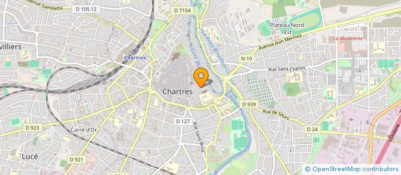 localisation de l'entreprise EVISA à CHARTRES