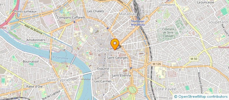 localisation de l'entreprise EVJ BUSINESS à TOULOUSE