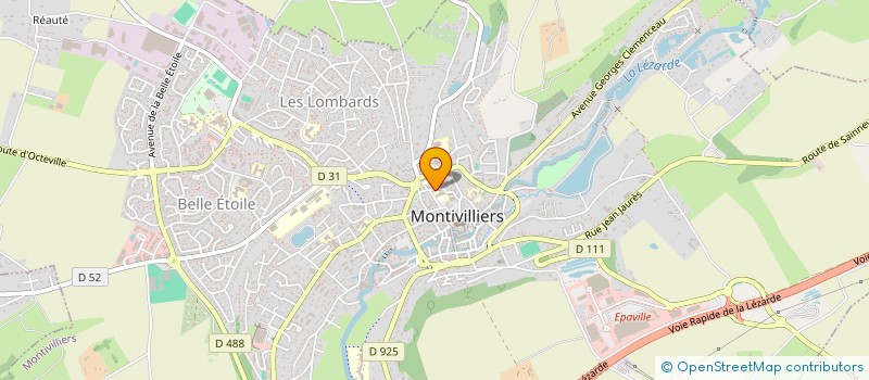 localisation de l'entreprise EVK EVENT  MONTIVILLIERS