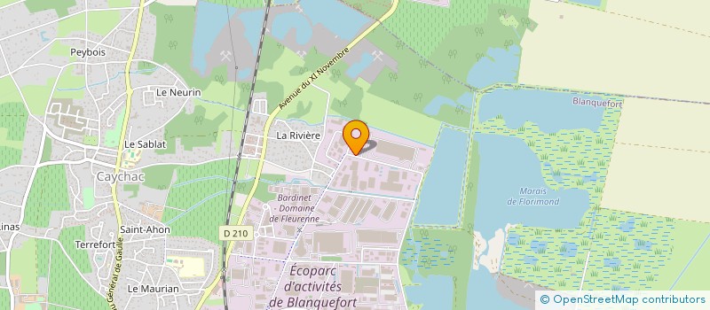 localisation de l'entreprise EVL DISTRIBUTION à VILLARS-LES-DOMBES