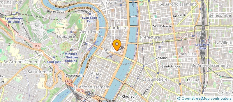 localisation de l'entreprise EVLG PRODUCTIONS  LYON