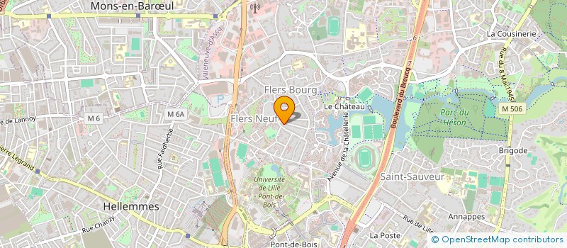 localisation de l'entreprise EVM COUVERTURE  RADINGHEM-EN-WEPPES