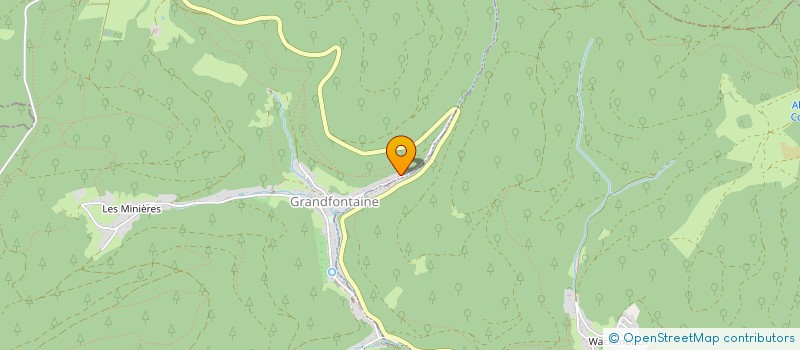 localisation de l'entreprise EVN  GRANDFONTAINE