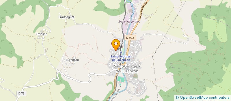 localisation de l'entreprise EVNA  SAINT-GEORGES-DE-LUZENCON