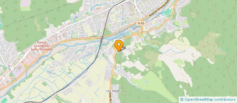 localisation de l'entreprise EVO BIKE PARK  DIGNE-LES-BAINS