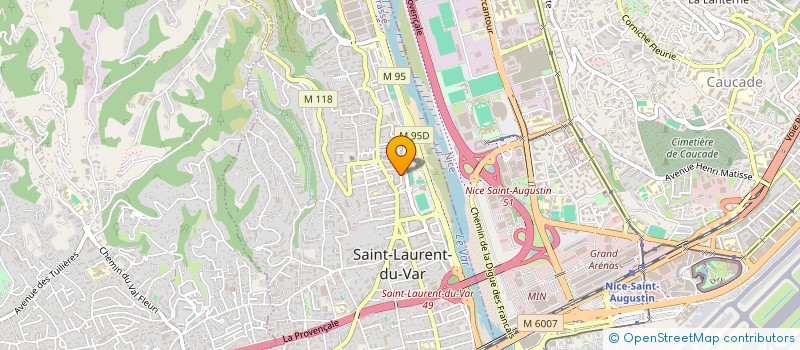 localisation de l'entreprise EVO CONSULTING à SAINT-LAURENT-DU-VAR