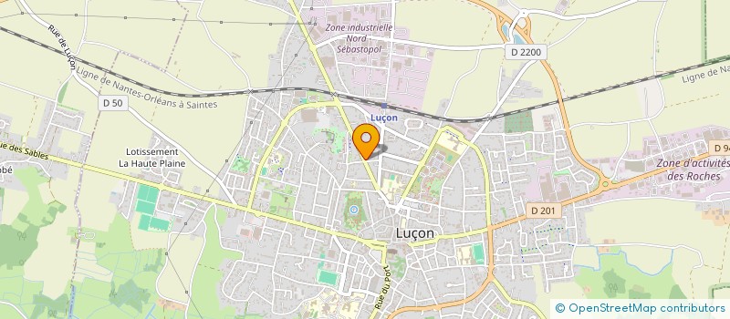 localisation de l'entreprise EVO LUCON INFORMATIQUE à LUCON