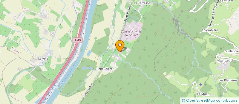 localisation de l'entreprise EVO SECURITE PRIVEE  SAINT-QUENTIN-SUR-ISERE