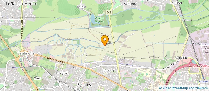 localisation de l'entreprise EVO SOLUTIONS à EYSINES