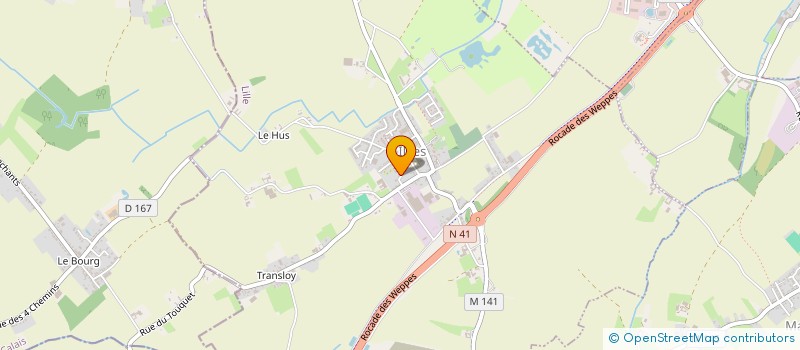 localisation de l'entreprise EVOA COURTAGE  ILLIES