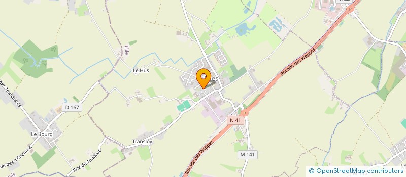 localisation de l'entreprise EVOA INVEST  ILLIES