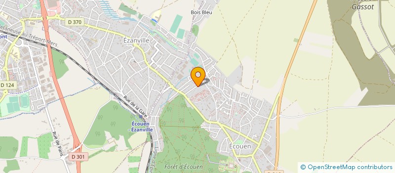 localisation de l'entreprise EVOBAT  ECOUEN