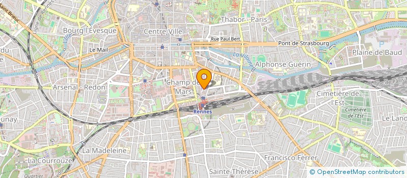 localisation de l'entreprise EVOBIOSPHERE  RENNES