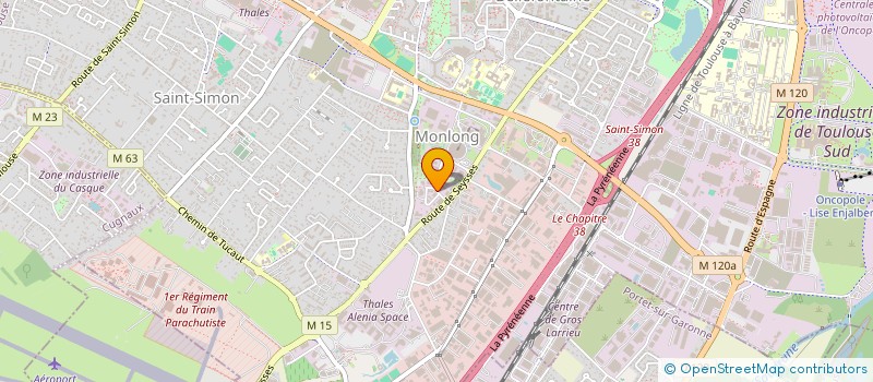 localisation de l'entreprise EVOBIRD à TOULOUSE