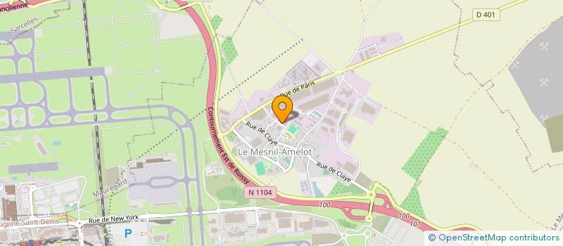 localisation de l'entreprise EVOCA S.P.A à LE MESNIL-AMELOT