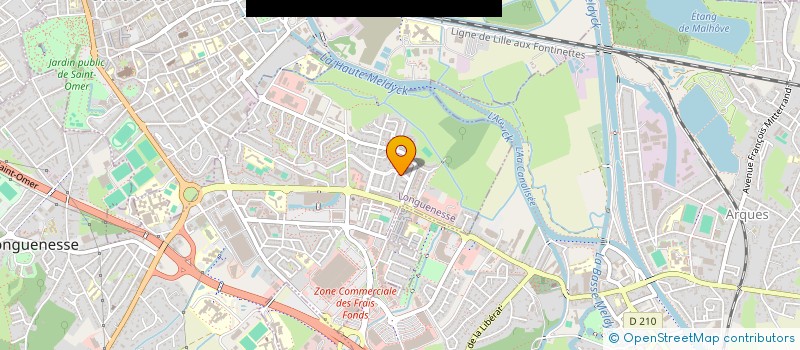 localisation de l'entreprise EVOCARTON SOLUTIONS  LONGUENESSE